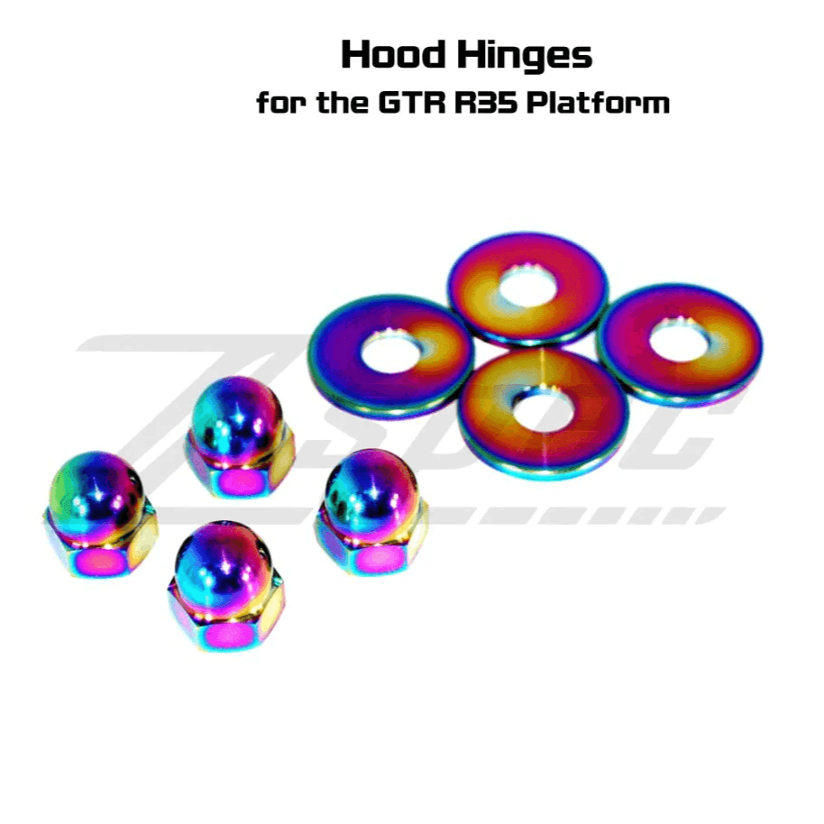 ZSPEC Stage-1 Dress Up Bolts® Fastener Kit for '09-23 Nissan GTR (R35), Titanium & Billet