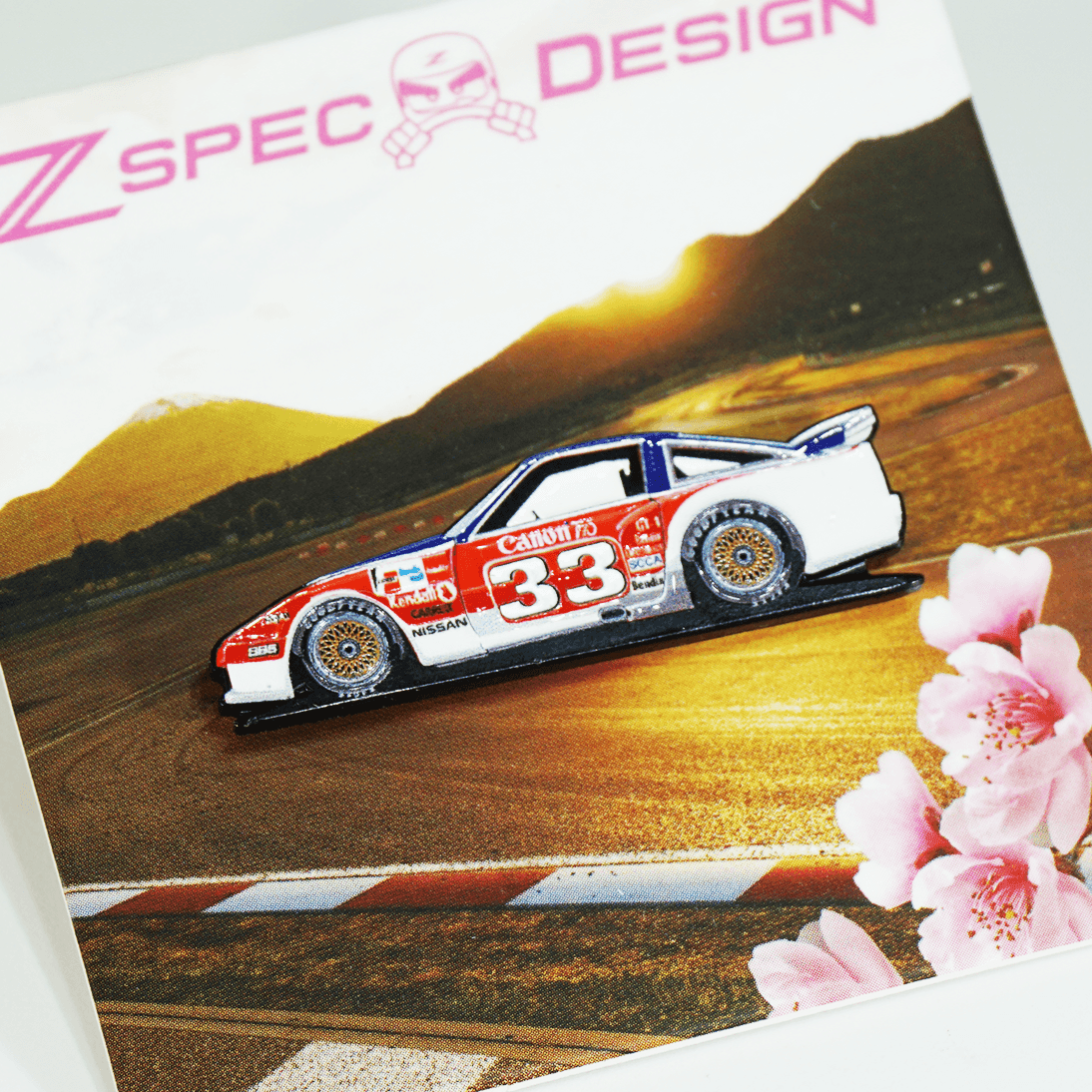 Nissan 300zx Z31 BSR Newman Race Car Collector Lapel/Hat Pin