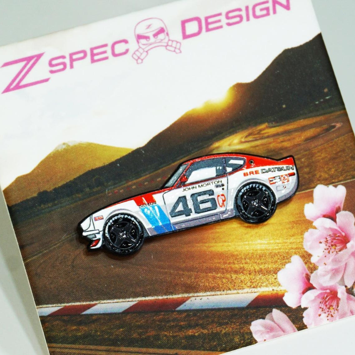 Datsun 240z #46 Race Car - Collector Lapel/Hat Pin