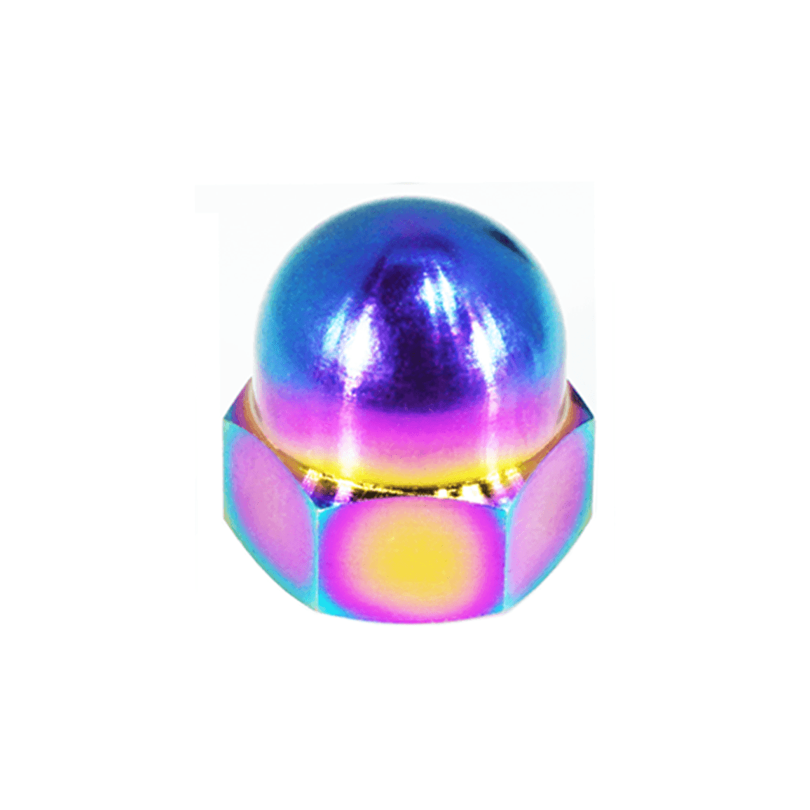 ZSPEC M8-1.25 Metric Acorn Nut, Grade-5 Titanium, Per Nut