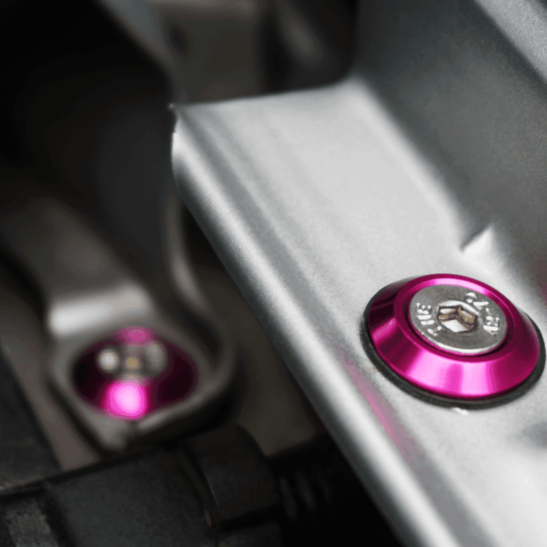 ZSPEC Stage-3 Dress Up Bolts® Fastener Kit for '01-07 Acura RSX 2.0L, Stainless & Billet