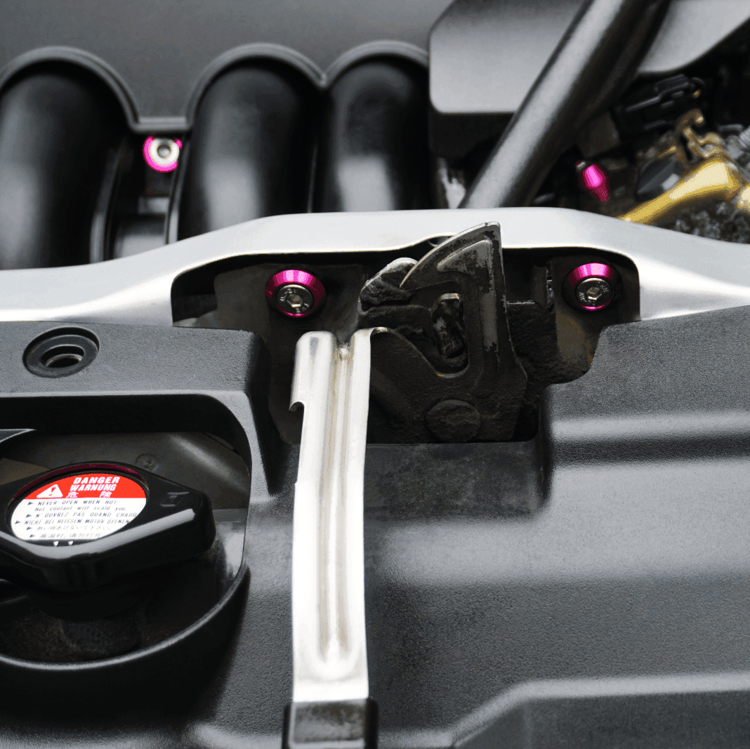 ZSPEC Stage-3 Dress Up Bolts® Fastener Kit for '01-07 Acura RSX 2.0L, Stainless & Billet