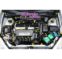 ZSPEC "Stage 3" Dress Up Bolts® Fastener Kit for '01-07 Acura RSX 2.0L, Stainless & Billet