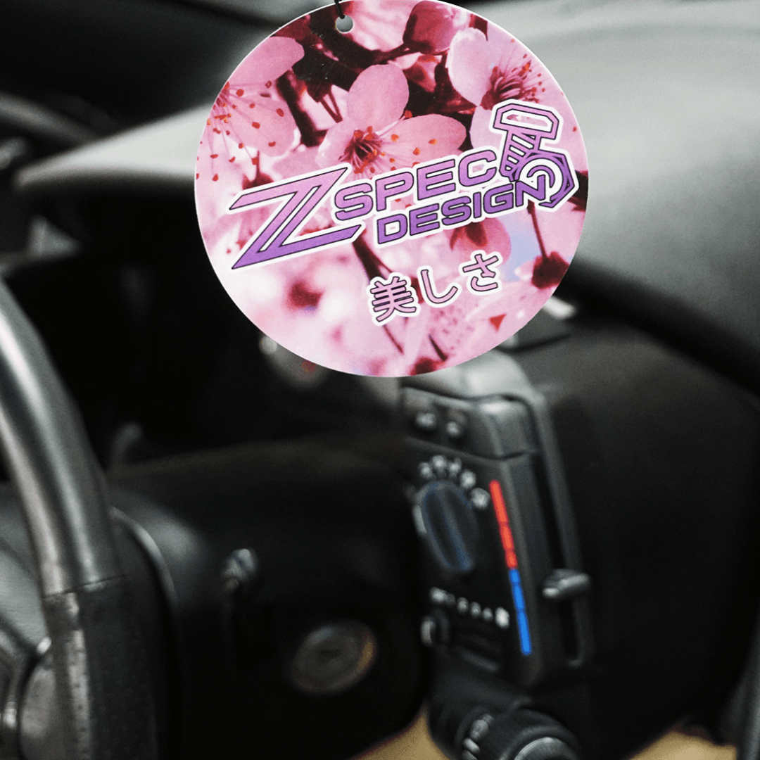 3" Round Sakura (Cherry-Blossom) Scented Air Freshener