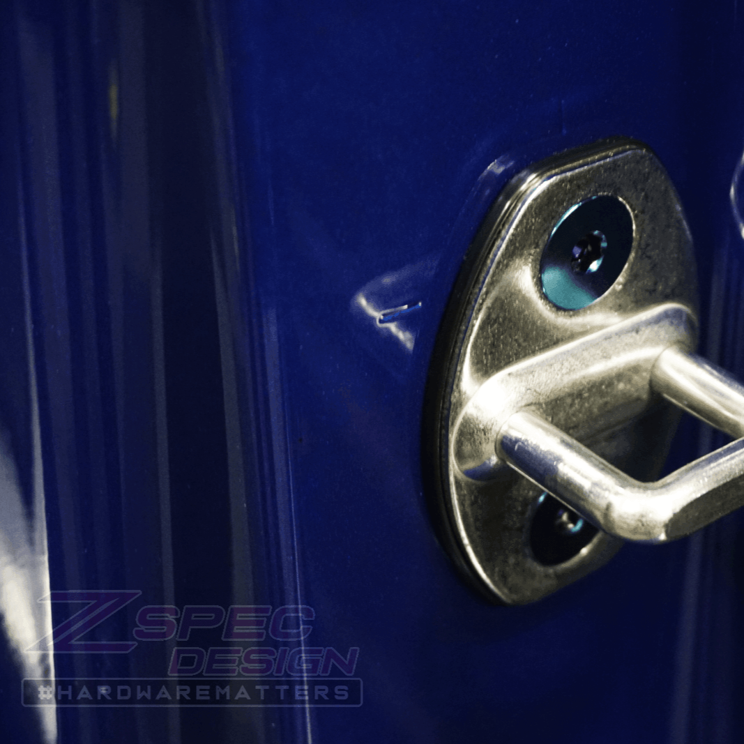 ZSPEC Dress Up Bolts® Door Strikers & Latches Fasteners for Audi S5 B8 EA837 3.0L, Titanium