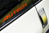 Clear-Vinyl Printed Autech Sticker Decal, 1" x 7.7"