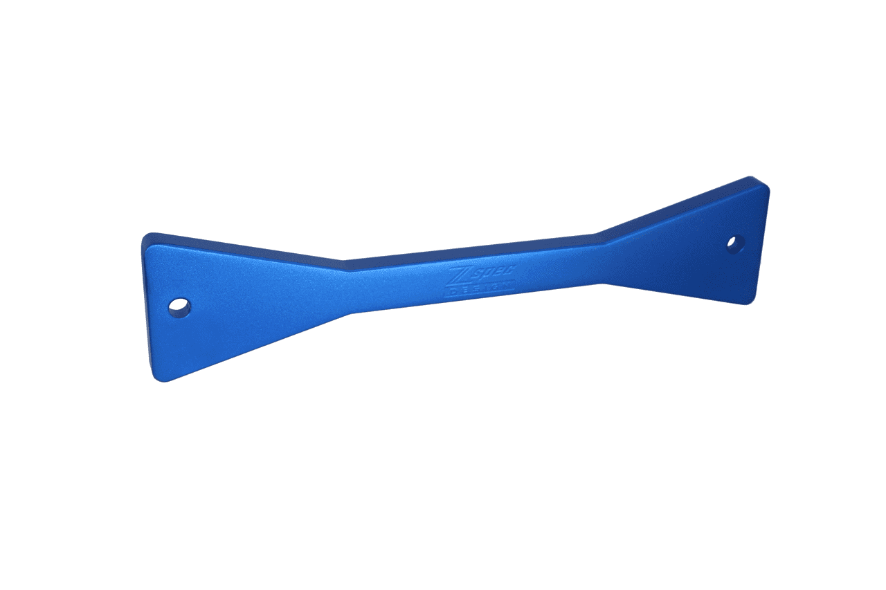 ZSPEC Battery Hold Down/Bracket, Billet Aluminum & Anodized, for use with factory rods