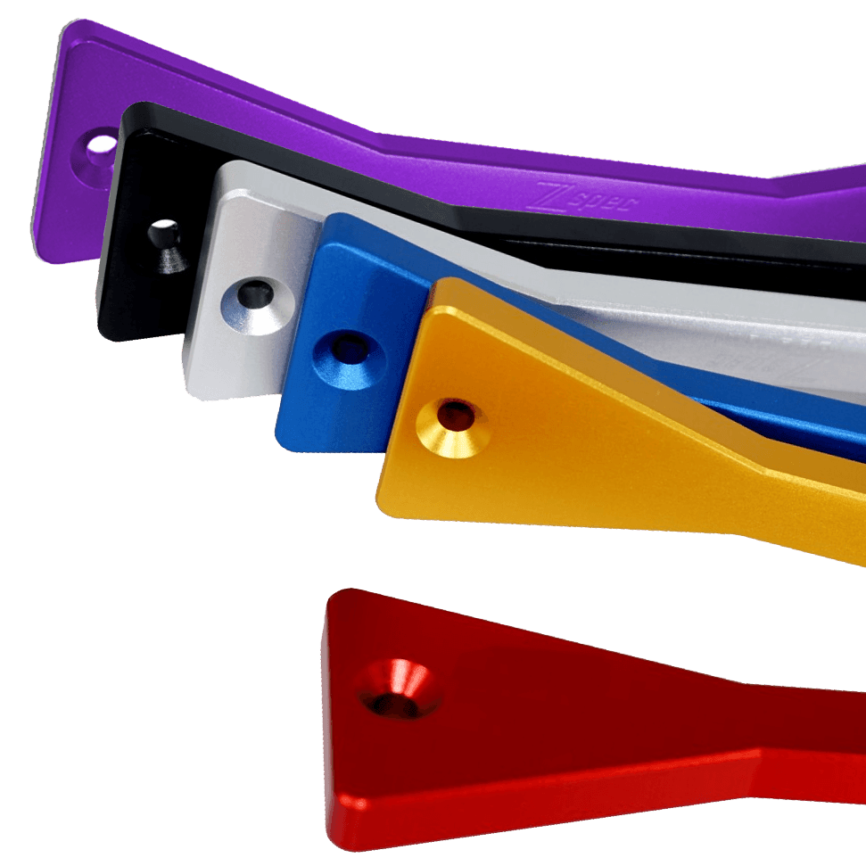 ZSPEC Battery Hold Down/Bracket for '09-20 Nissan 370z Z34, Billet w/ Stainless Hardware