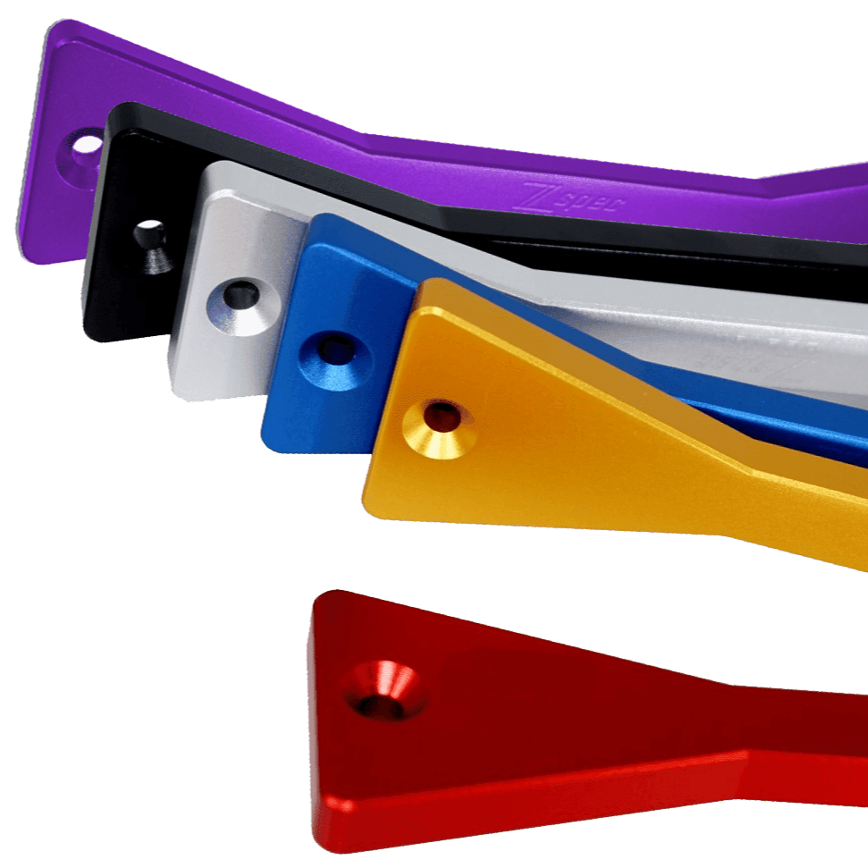 ZSPEC Battery Hold Down/Bracket for Datsun Z/ZX Cars, Billet w/ Stainless Hardware