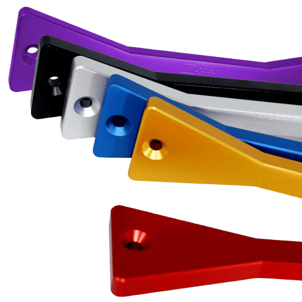 ZSPEC Battery Hold Down/Bracket for D41 Nissan Frontier, Stainless & Billet