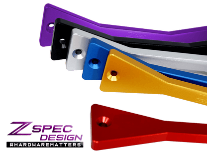 ZSPEC Battery Hold Down/Bracket for '09-20 Nissan 370z Z34, Billet w/ Stainless Hardware
