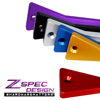 ZSPEC Battery Hold Down/Bracket for '03-09 Nissan 350z Z33, Billet w/ Stainless Hardware