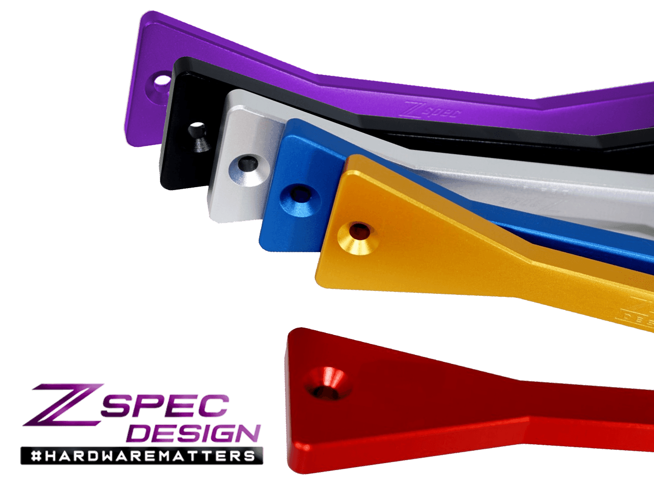 ZSPEC Battery Hold Down/Bracket for '03-09 Nissan 350z Z33, Billet w/ Stainless Hardware