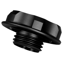 ZSPEC Billet Oil Filler Cap for Nissan/Infiniti/Datsun, Black Cap w/ Titanium Accent