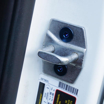 ZSPEC "Door Jams" Dress Up Bolts® Fastener Kit for '14-18 BMW 3-Series Titanium