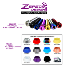 ZSPEC Body Kit Fastener, M5x20mm Titanium & Billet w/WELL NUT, Per Each