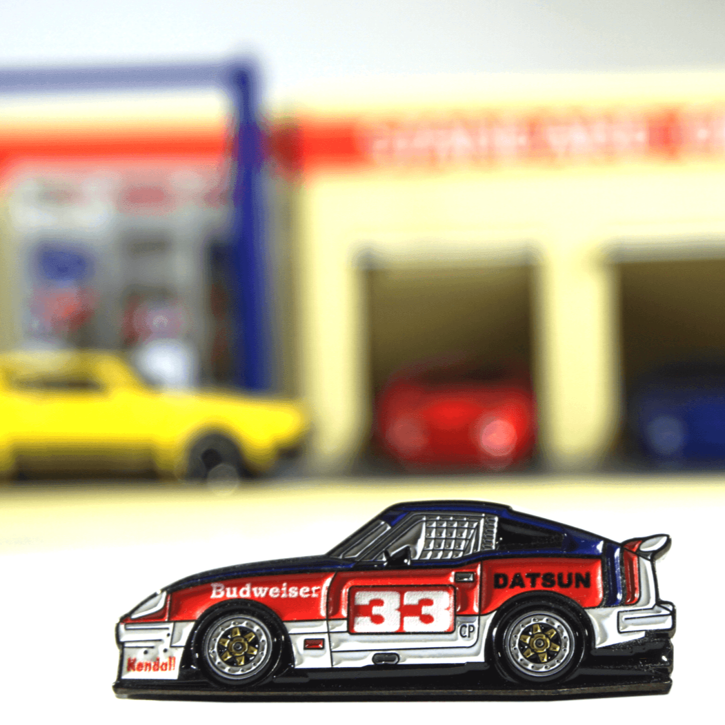 ZSPEC BSR-Racing Datsun #33 Tribute Lapel / Hat Pin