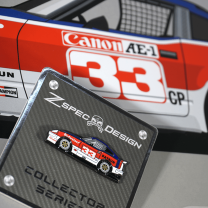 ZSPEC BSR-Racing Datsun #33 Tribute Lapel / Hat Pin