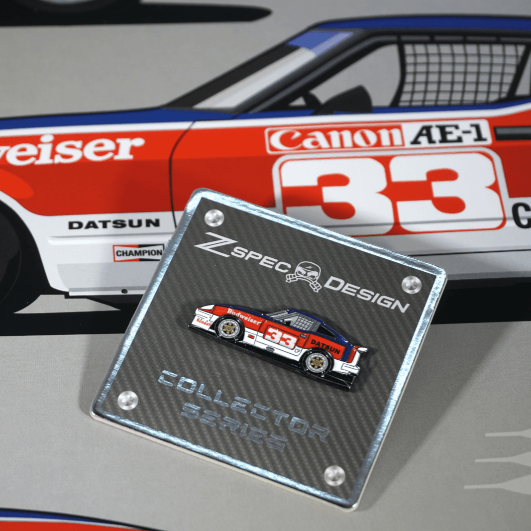 ZSPEC BSR-Racing Datsun #33 Tribute Lapel / Hat Pin