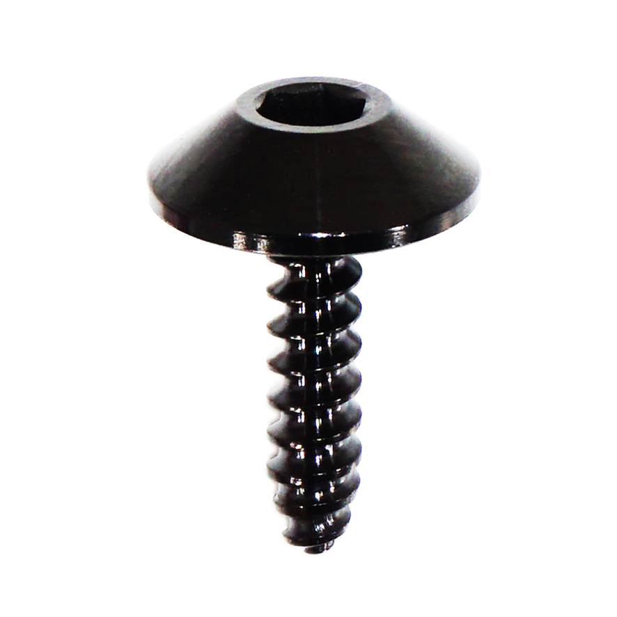 ZSPEC Angled Coarse M4x16mm Fastener, Titanium Grade-5, per Each