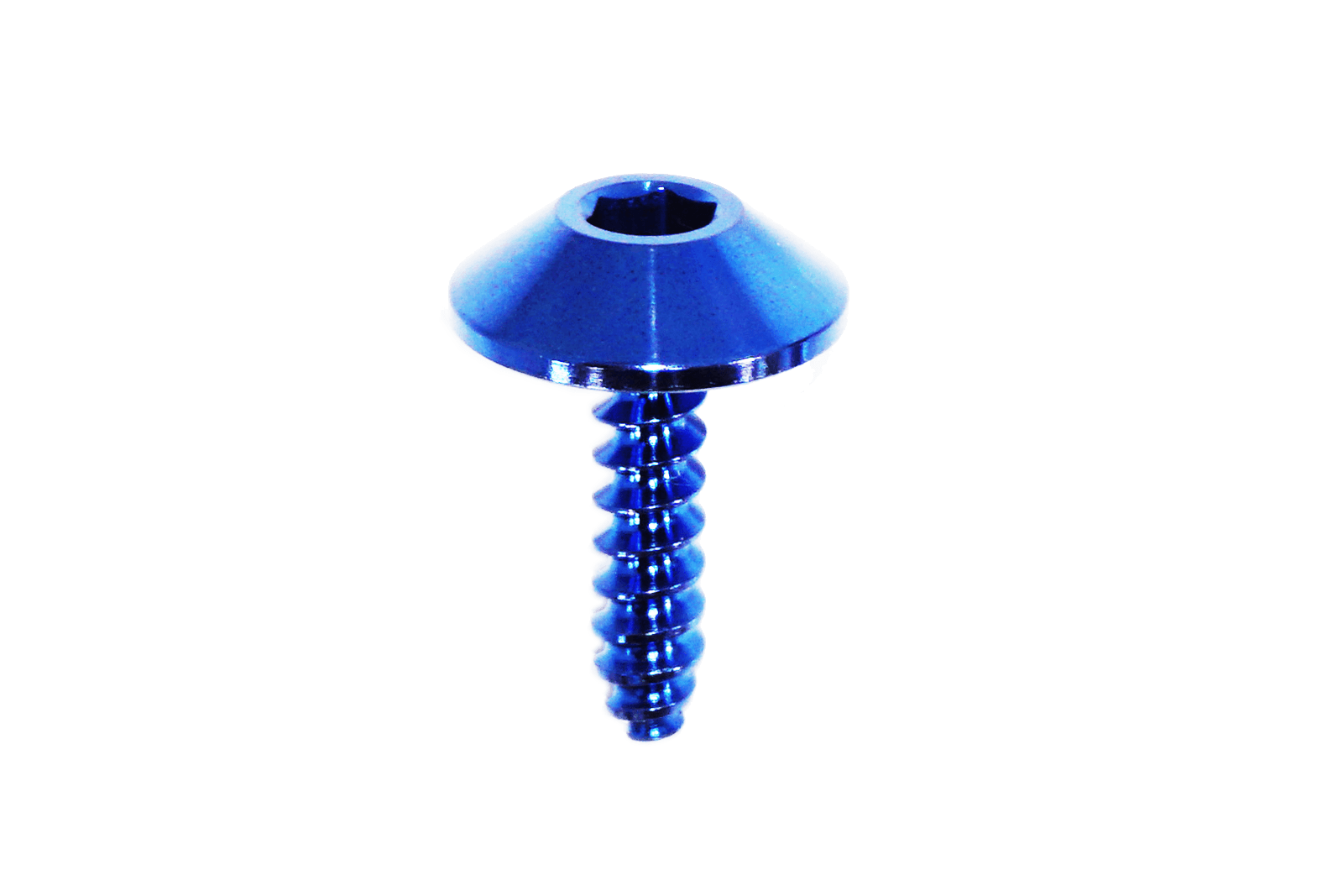 ZSPEC Angled Coarse M4x16mm Fastener, Titanium Grade-5, per Each