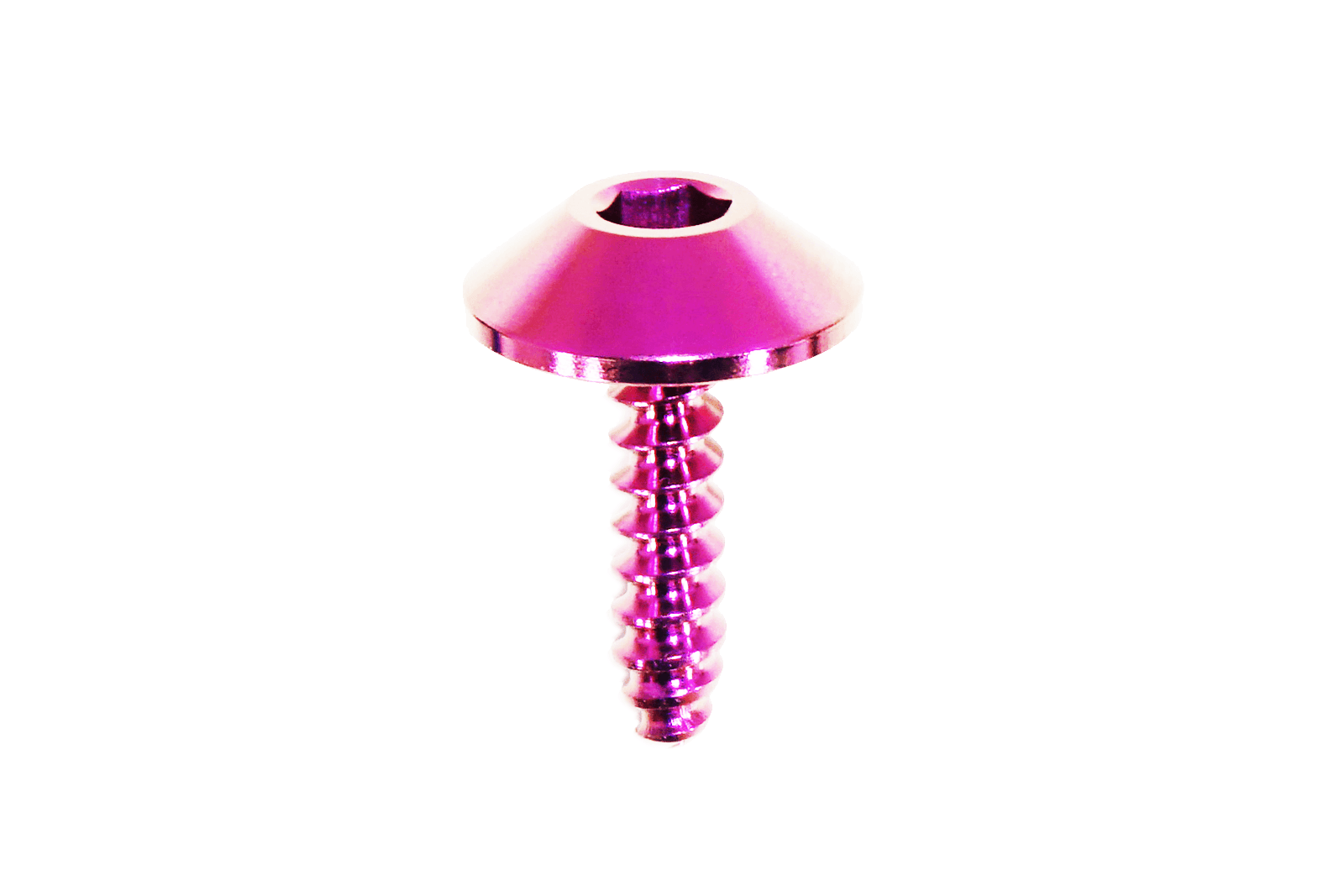 ZSPEC Angled Coarse M4x16mm Fastener, Titanium Grade-5, per Each