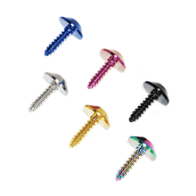 ZSPEC Angled Coarse M4x16mm Fastener, Titanium Grade-5, per Each