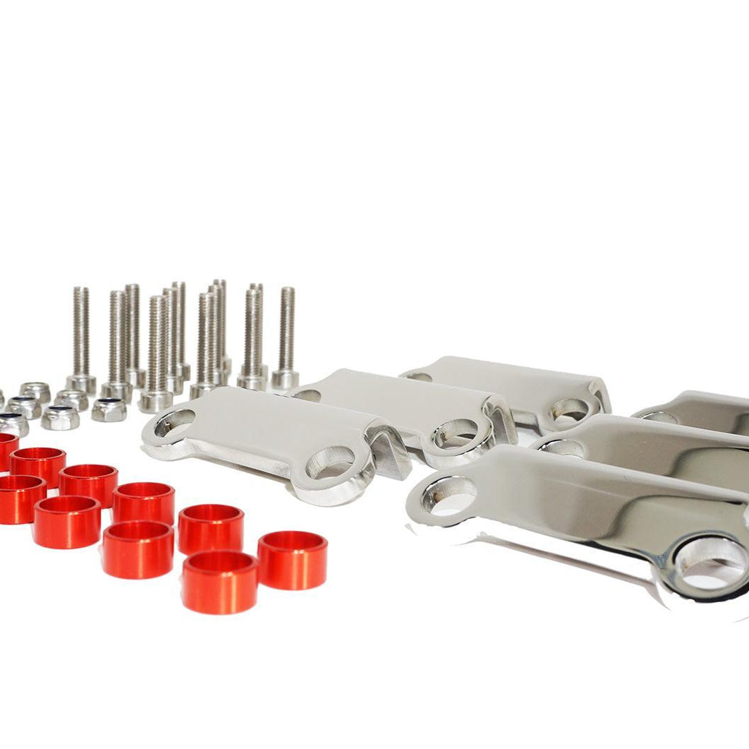 ZSPEC Polished Stainless Coil Brackets Kit (no Z), 90-99 Nissan Z32 300zx
