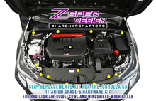 ZSPEC Plastic Clips "Replacement Fastener Kit for the GR Corolla, Titanium