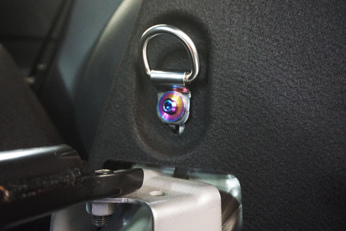 ZSPEC Trunk-Area Fastener Kit for the GR Corolla, Hinges/Struts/Latch/Tie-Down Hooks, Titanium