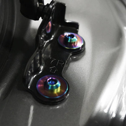 ZSPEC Trunk-Area Fastener Kit for the GR Corolla, Hinges/Struts/Latch/Tie-Down Hooks, Titanium