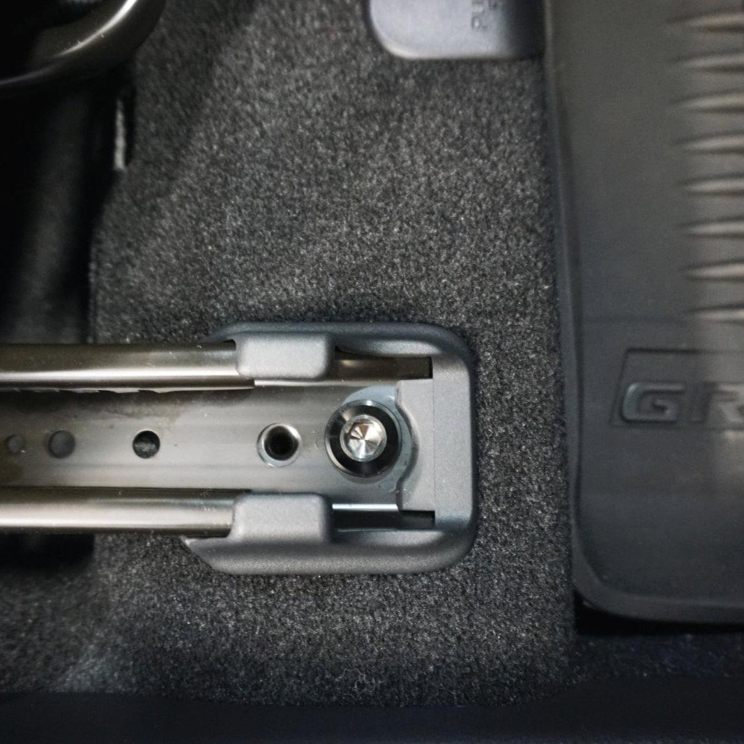 ZSPEC Seat-Rails Dress Up Fastener Kit for the GR Corolla, Front-Bolts, Titanium