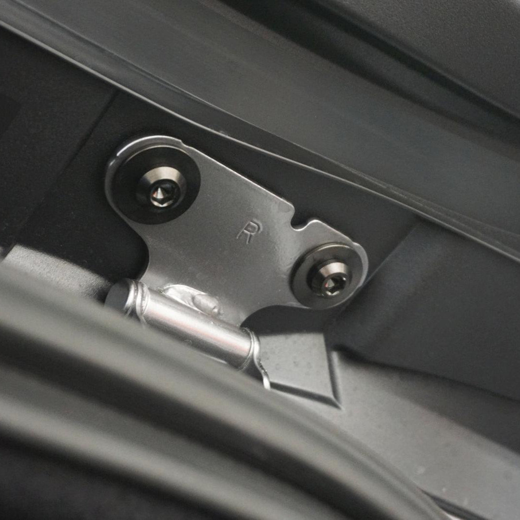 ZSPEC Trunk-Area Fastener Kit for the GR Corolla, Hinges/Struts/Latch/Tie-Down Hooks, Titanium