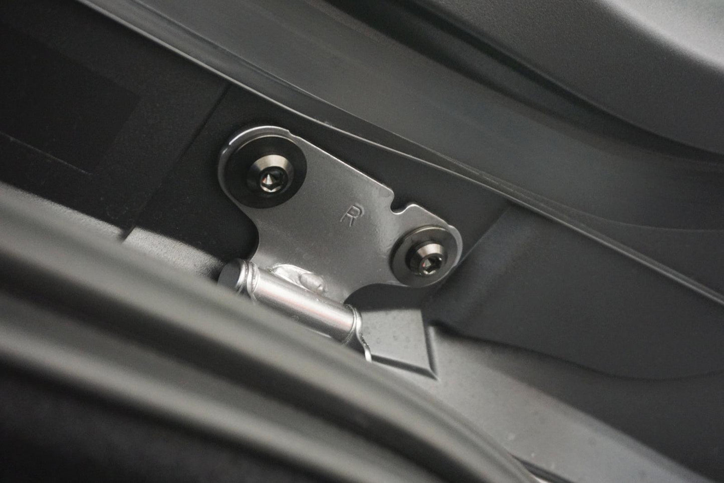 ZSPEC Trunk-Area Fastener Kit for the GR Corolla, Hinges/Struts/Latch/Tie-Down Hooks, Titanium