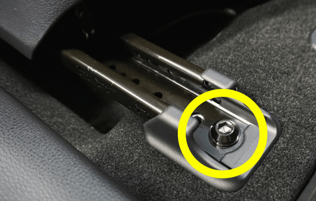 ZSPEC Seat-Rails Dress Up Fastener Kit for the GR Corolla, Front-Bolts, Titanium