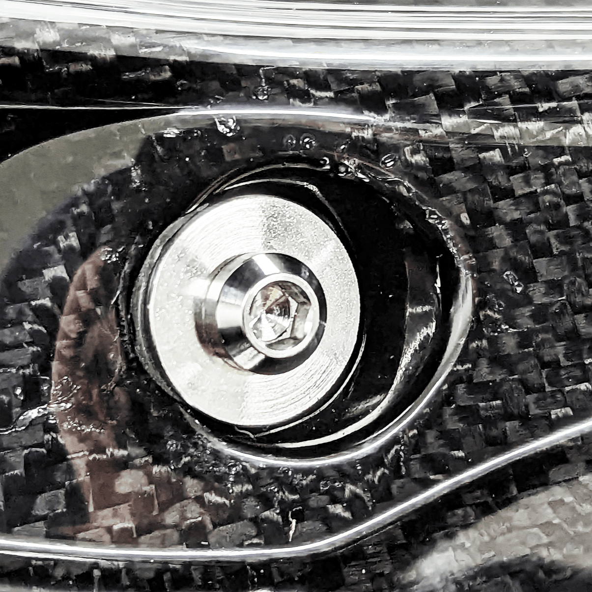 ZSPEC "Round Cowl-Clips" Replacement Solution for Z32 300zx, Titanium Fastener Kit w/ Well Nuts