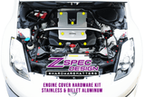 ZSPEC Engine Cover Fasteners for '03-09 Nissan 350z DE & HR, Stainless & Billet