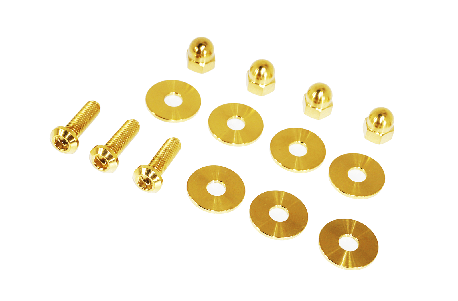 ZSPEC Engine Cover Fasteners for '03-09 Nissan 350z DE & HR, Grade-5 Titanium