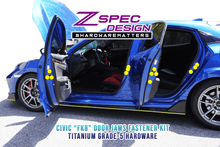 ZSPEC Dress Up Bolts® Door-Jam Area Fastener Kit for the Civic FK8 Type R, Titanium