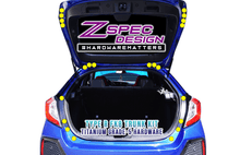 ZSPEC Dress Up Bolts® Trunk Fastener Kit for the Civic FK8 Type R, Titanium
