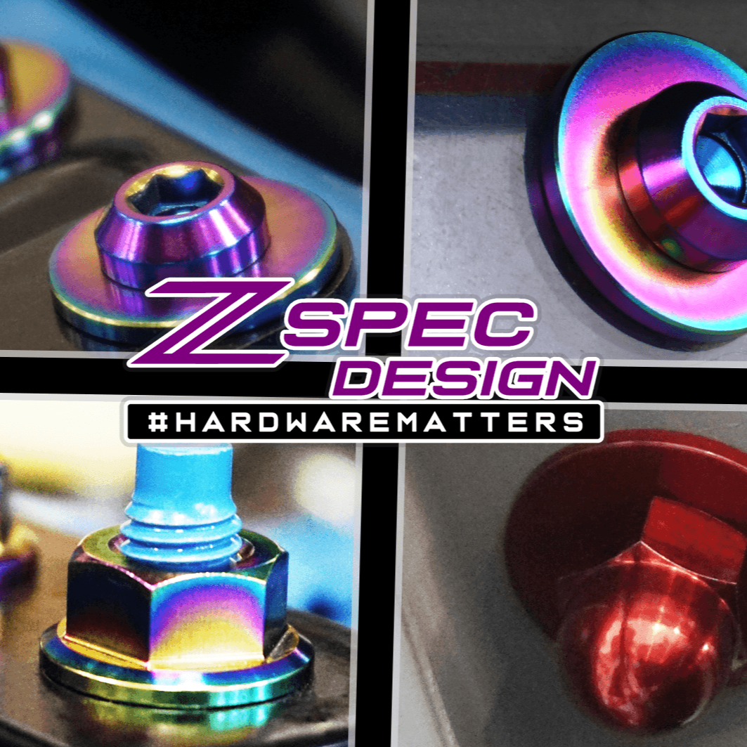 ZSPEC Stage-3 Dress Up Bolts® Fastener Kit for '16+ Chevy V8 Camaro SS, Titanium