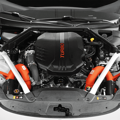ZSPEC Stage-3 Dress Up Bolts® Fastener Kit for '18+ Kia Stinger GT K8, Stainless & Billet