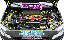 ZSPEC "Stage 3" Dress Up Bolts® Fastener Kit for '15-21 Subaru WRX & STI, Grade-5 Titanium
