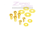 ZSPEC Trunk Dress Up Bolts® Fastener Kit for '15-21 Subaru WRX & STi, Titanium