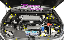 ZSPEC "Stage 1" Dress Up Bolts® Fastener Kit for '22+ Subaru WRX & Legacy, Titanium