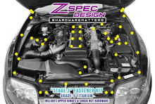ZSPEC "Stage 2" Dress Up Bolts® Fastener Kit for '93-02 Toyota Supra MKIV, Titanium