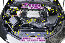 ZSPEC "Stage 3" Dress Up Bolts® Fastener Kit for '16+ Chevy V8 Camaro SS, Stainless & Billet