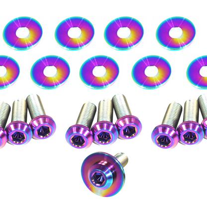 ZSPEC Titanium Struts & Strut-Braces Fastener Kits for '16+ Chevy V8 Camaro SS