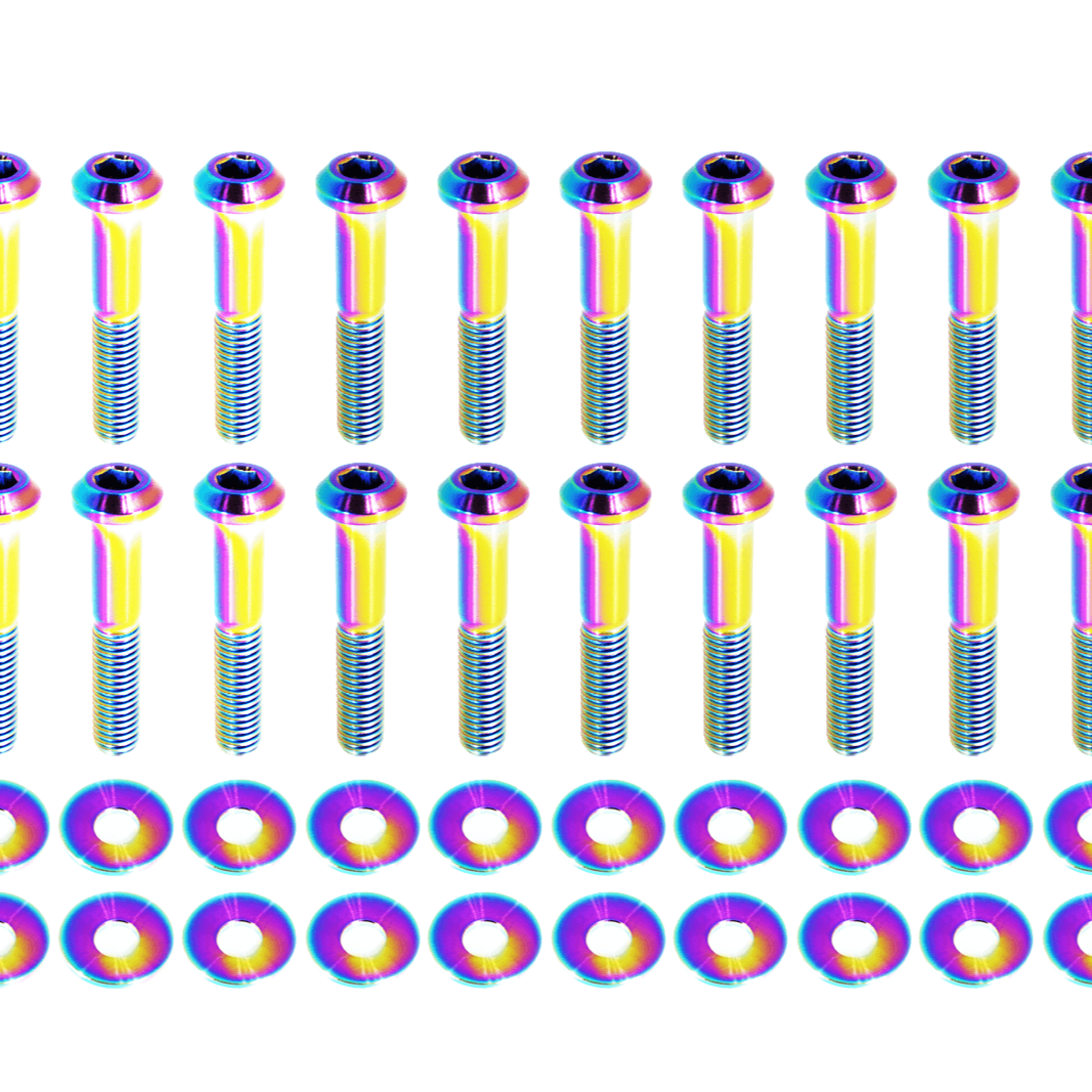 ZSPEC Titanium Valve Covers Fastener Kit for '16+ Chevy V8 Camaro SS