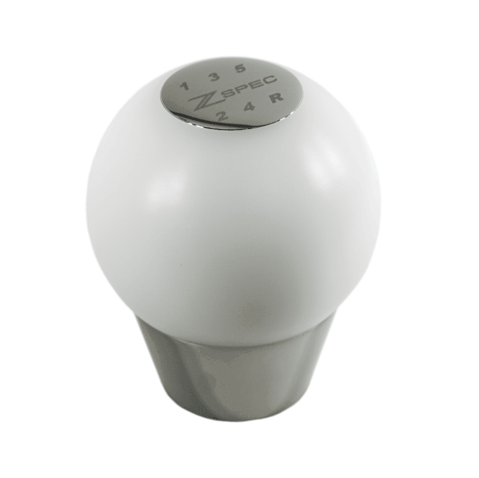ZSPEC Shift Knob, M10-1.25, Delrin & Stainless, 5-Speed, Fits 300zx/240SX/3000GT/R32/R33/R34